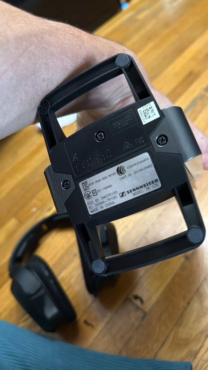 Sennheiser TR 175 Wireless Headphone System - photo 3