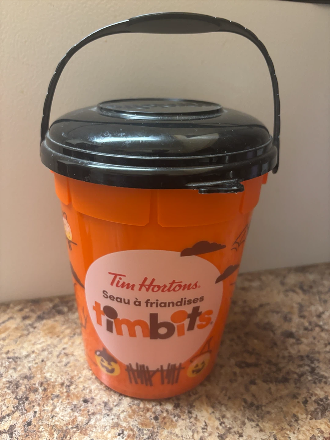 Tim Hortons Halloween Trick or Treat Bucket