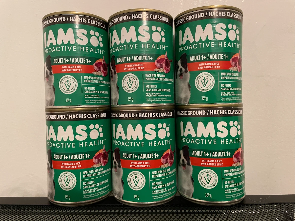 IAMS Wet Dog Food Lot