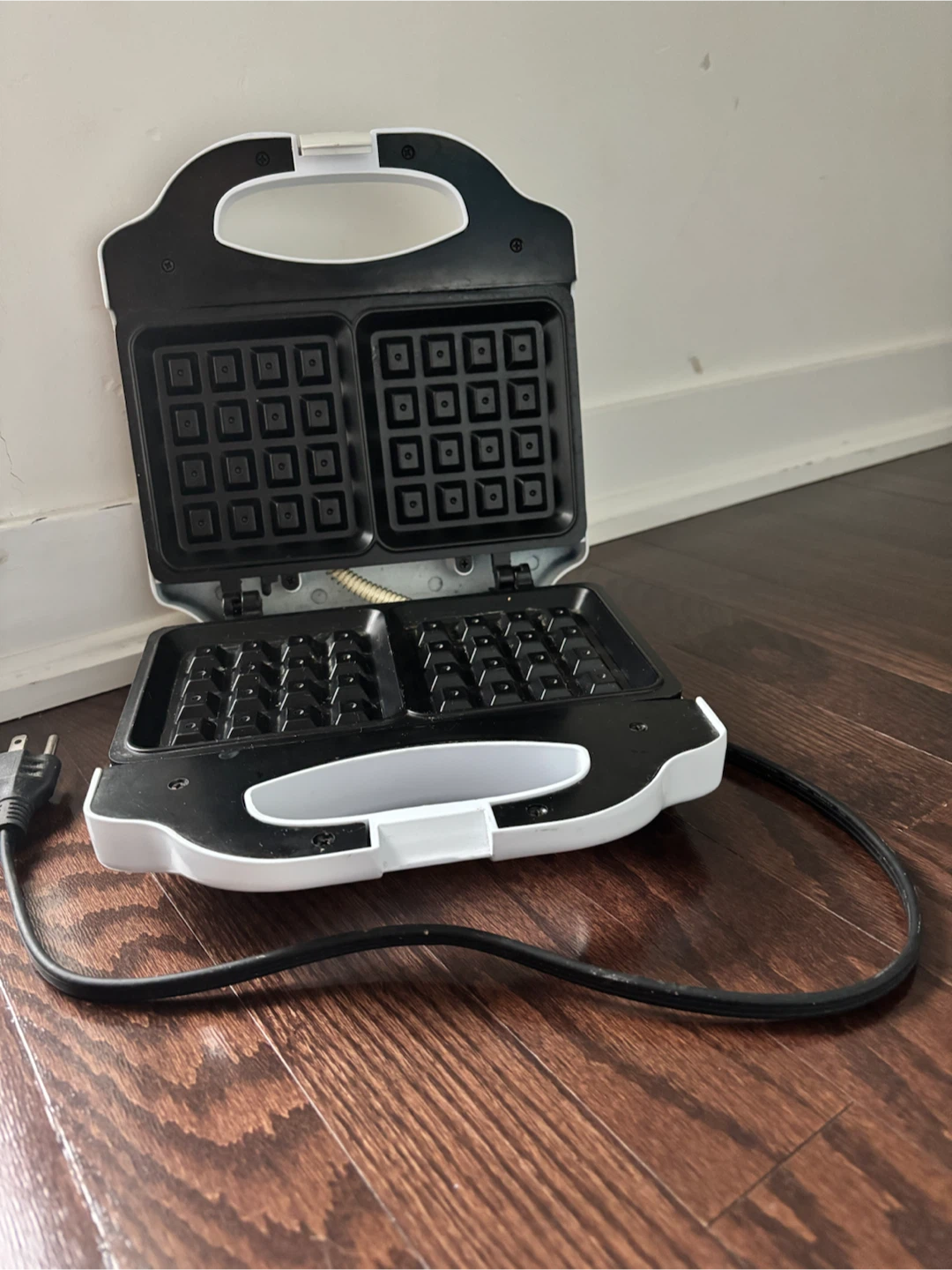 White Electric Waffle Maker