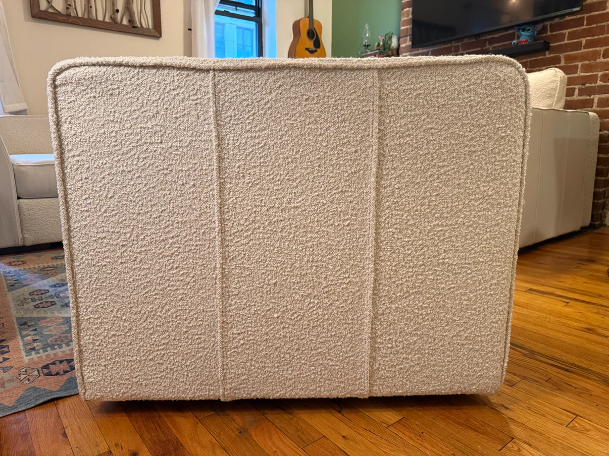 Love Sac Ottoman (+ one standard side) Cloud Bouclé - photo 2