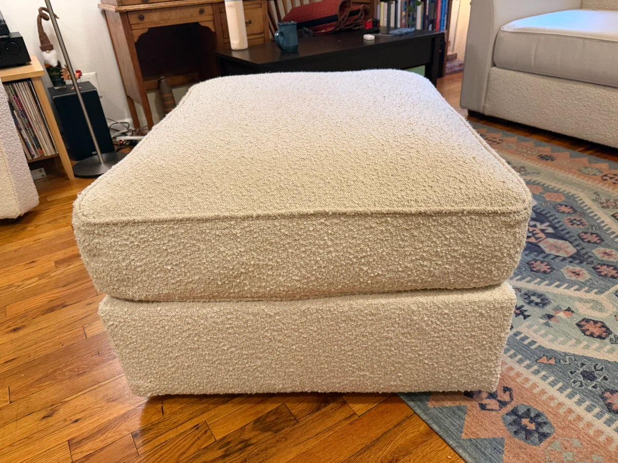 Love Sac Ottoman (+ one standard side) Cloud Bouclé - photo 3