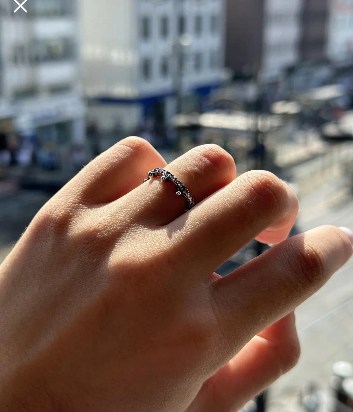 Elegant Crown Ring - photo 3