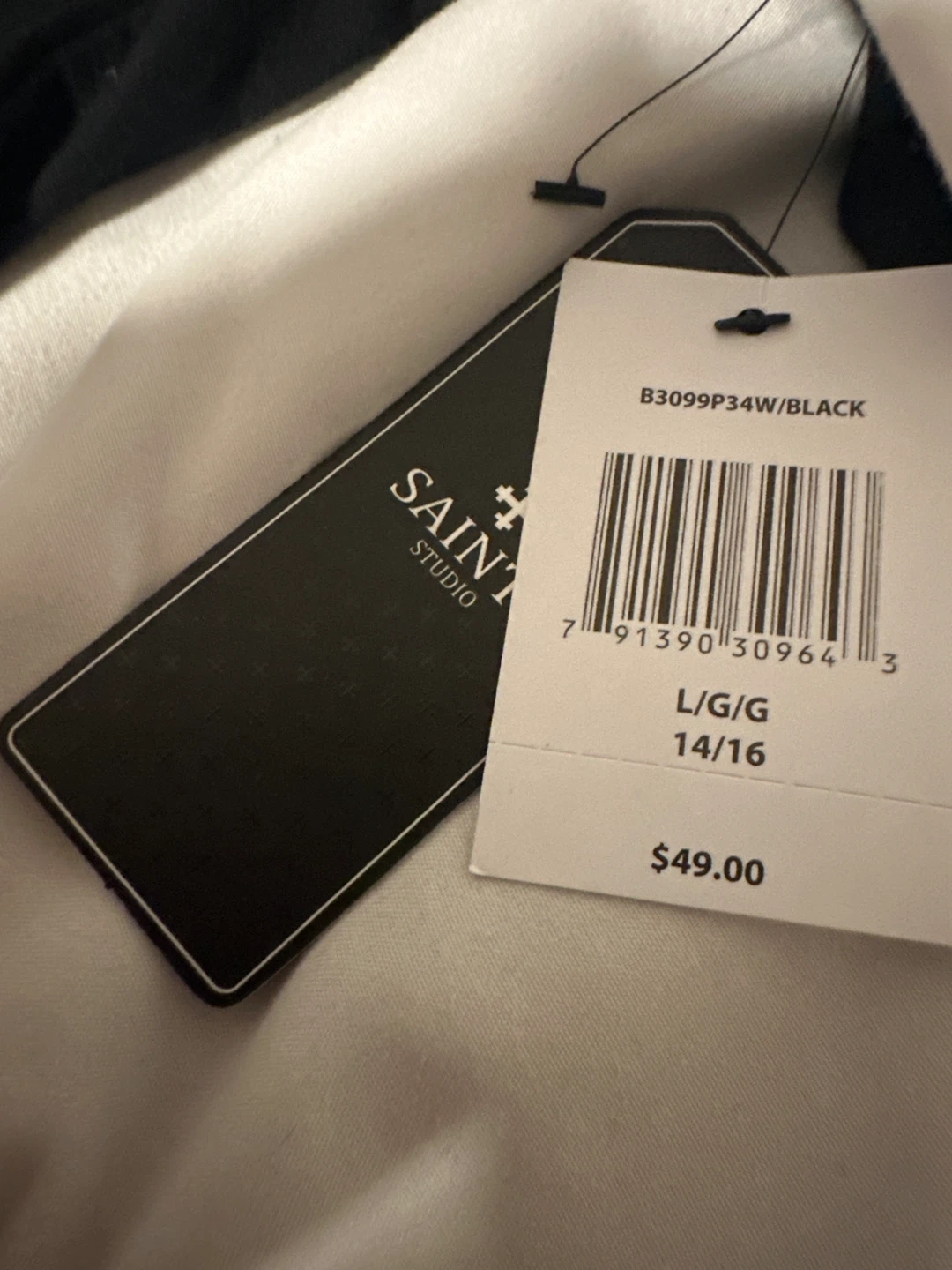 Saints Studio Long Sleeve Shirt Black White - photo 2