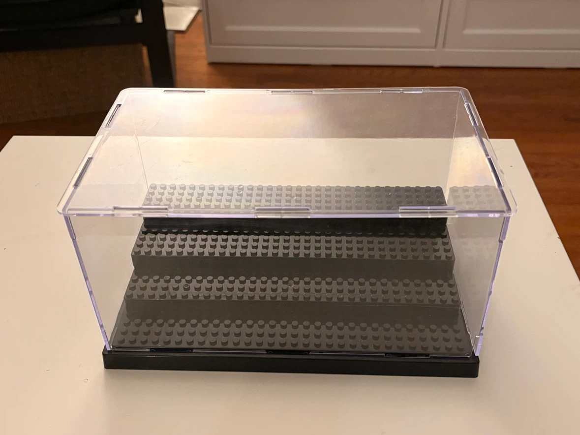 2, 3-tier acrylic minifigure display case - photo 3