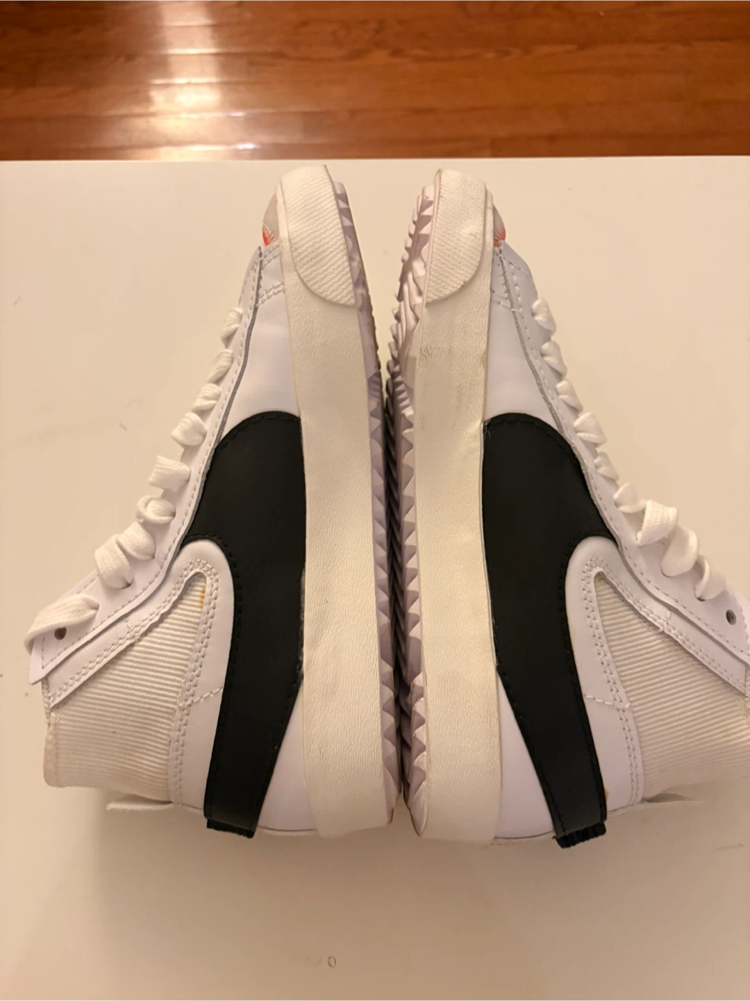 Nike Blazer Mid '77 Jumbo White Black - photo 4