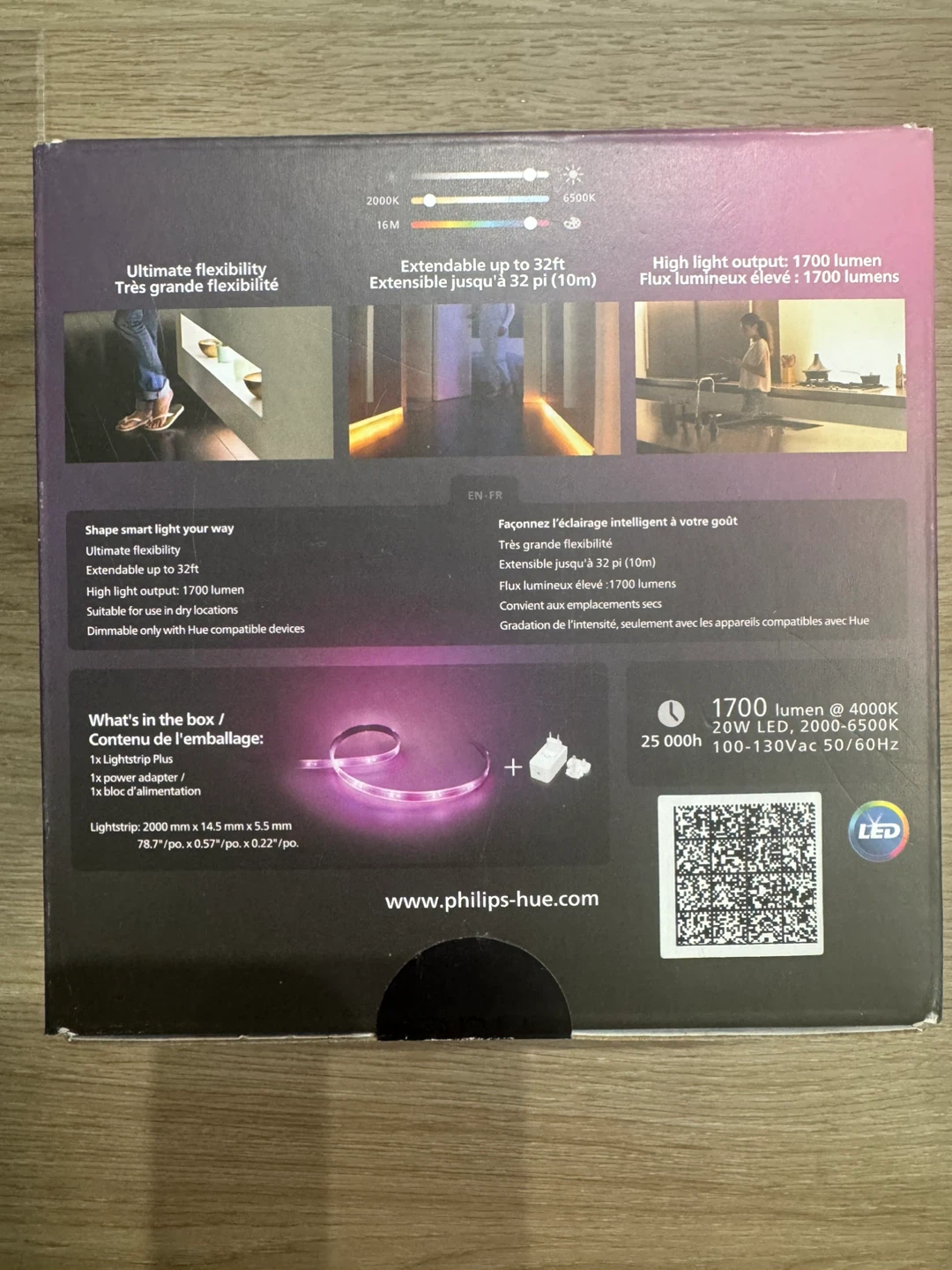 Philips Hue Lightstrip Plus V4 2m - BNIB - photo 2