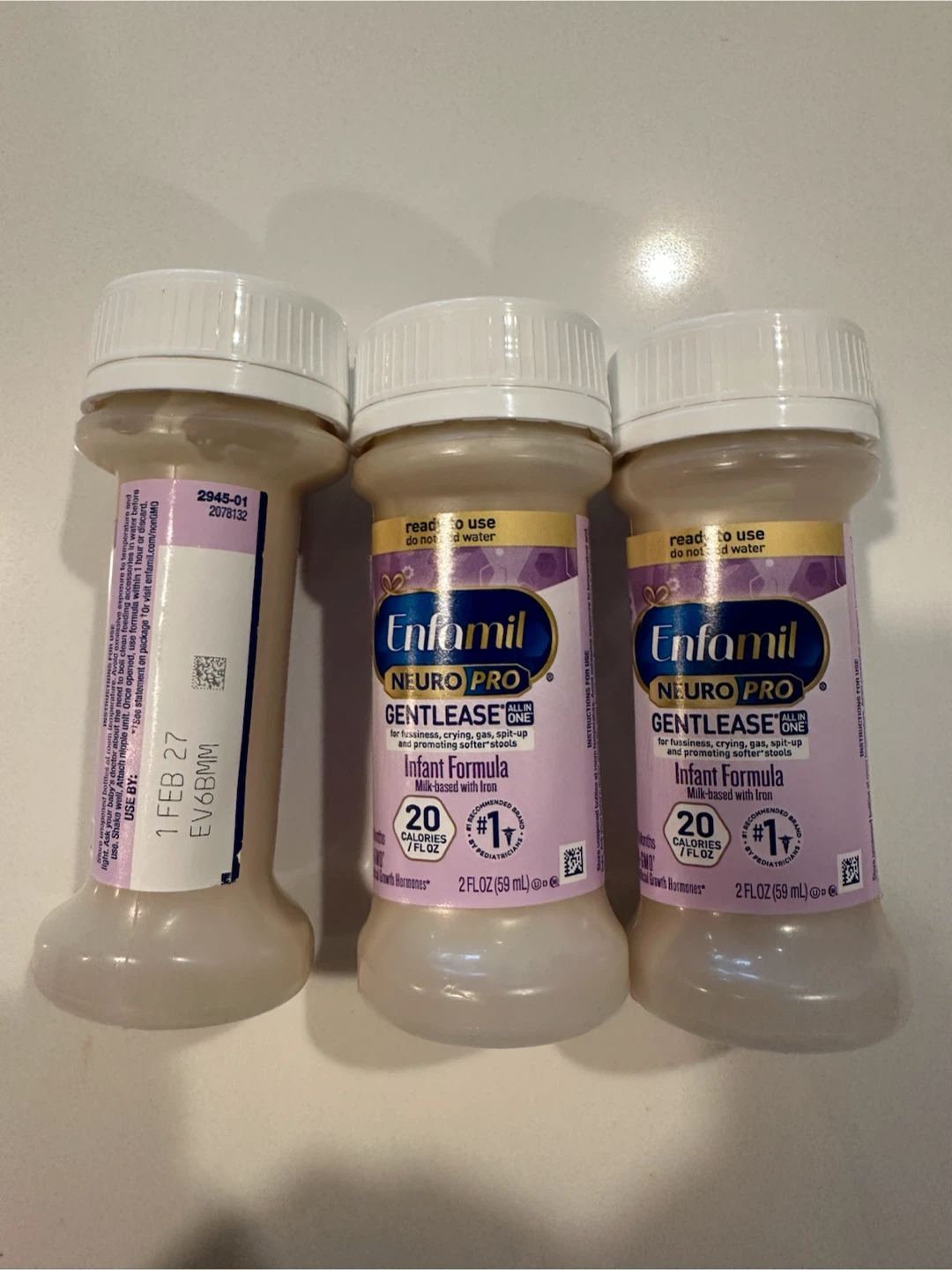 3 Enfamil NeuroPro Gentlease Ready-to-Use Bottles - photo 2