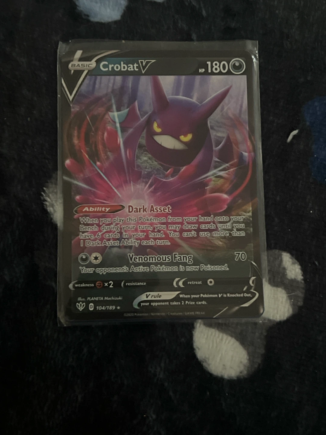 Pokemon Cards - Crobat V and Roaring Moon - photo 2