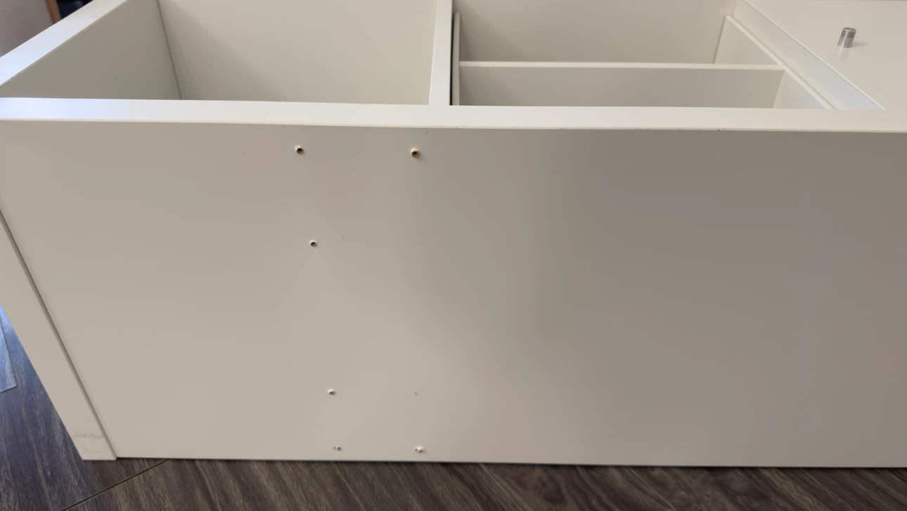 IKEA Kallax TV Unit with Cabinet and Shelves - photo 5