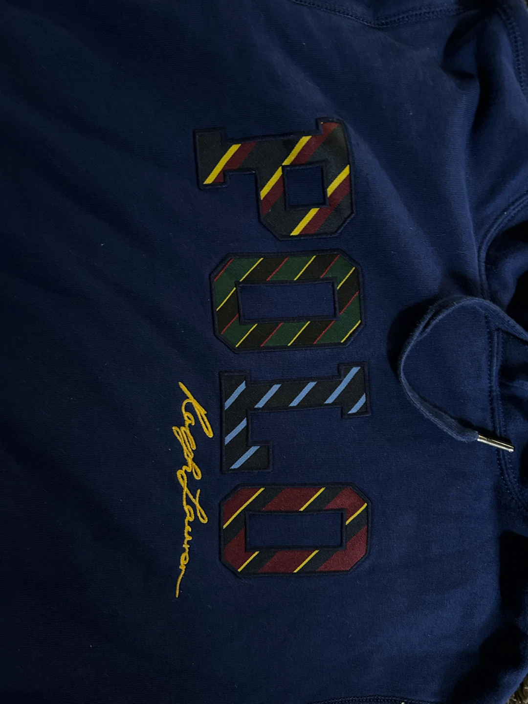 Polo Ralph Lauren Navy Hoodie - photo 4