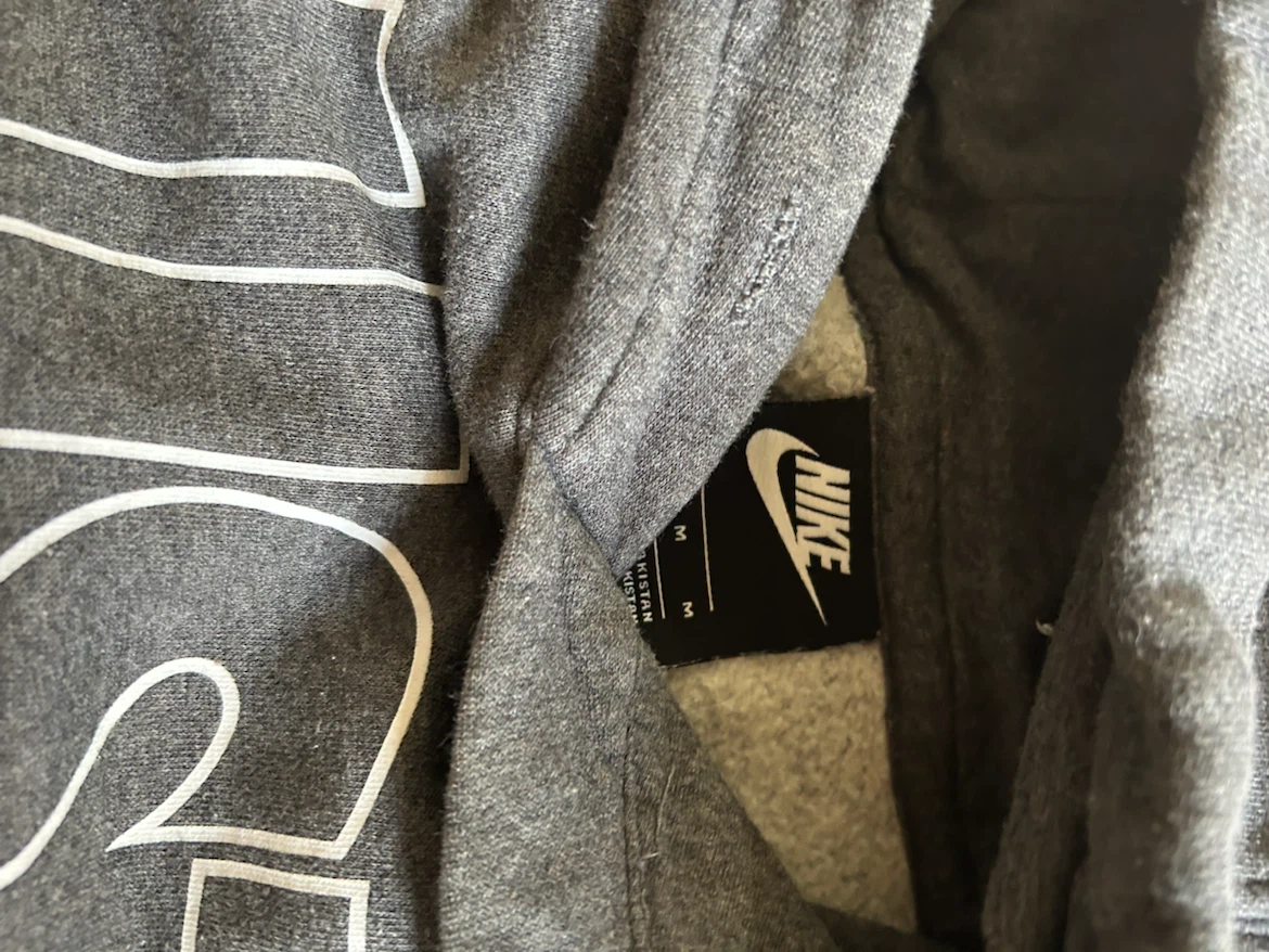 Nike Just Do It Hoodie Grey - photo 2