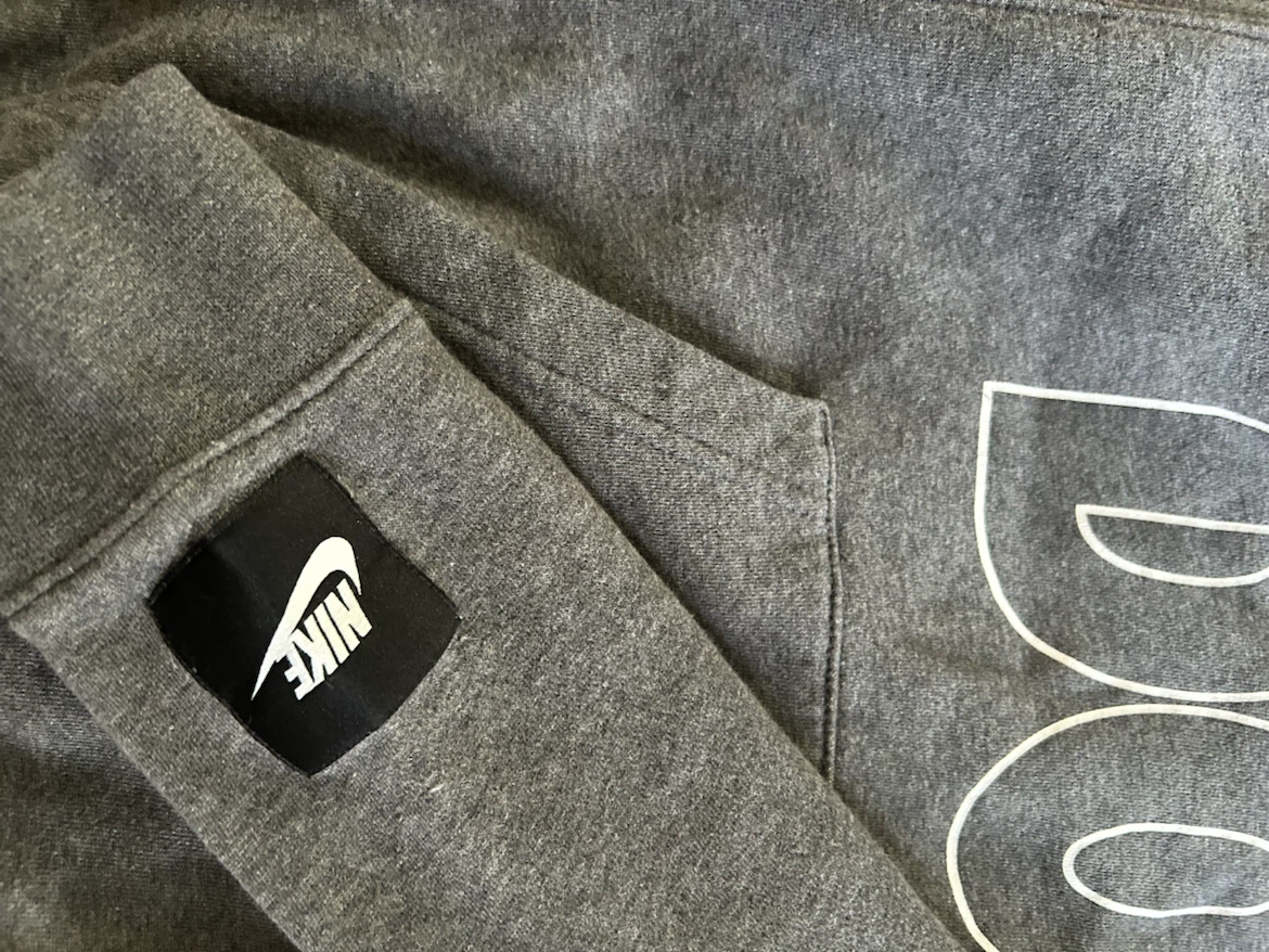 Nike Just Do It Hoodie Grey - photo 4