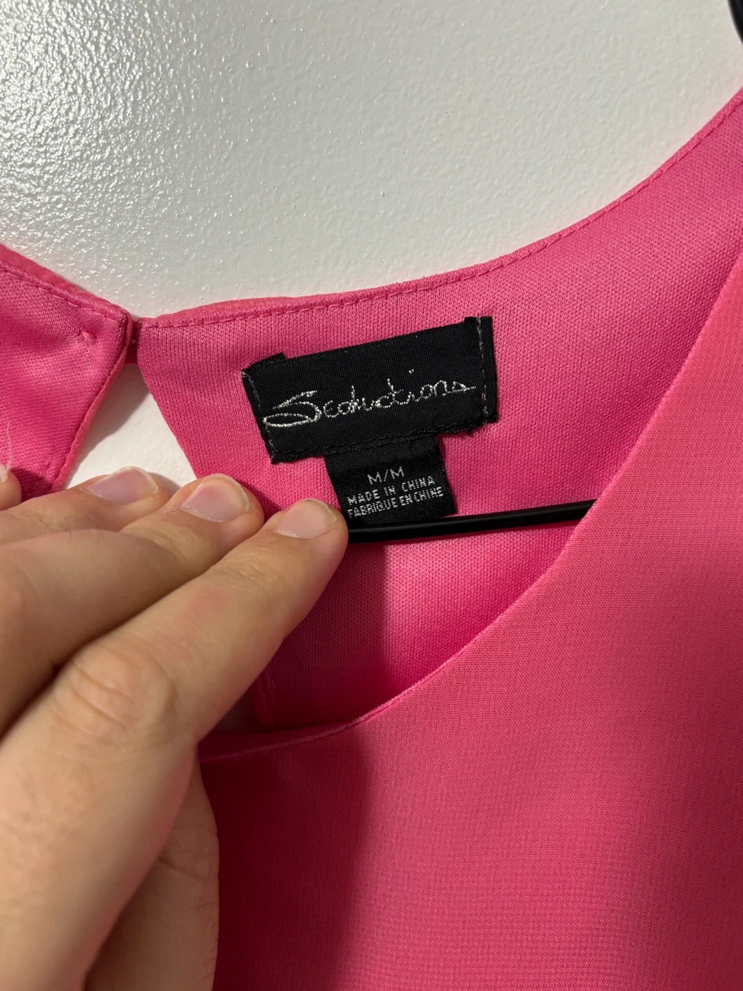 Seductions Pink Sleeveless Dress - photo 4