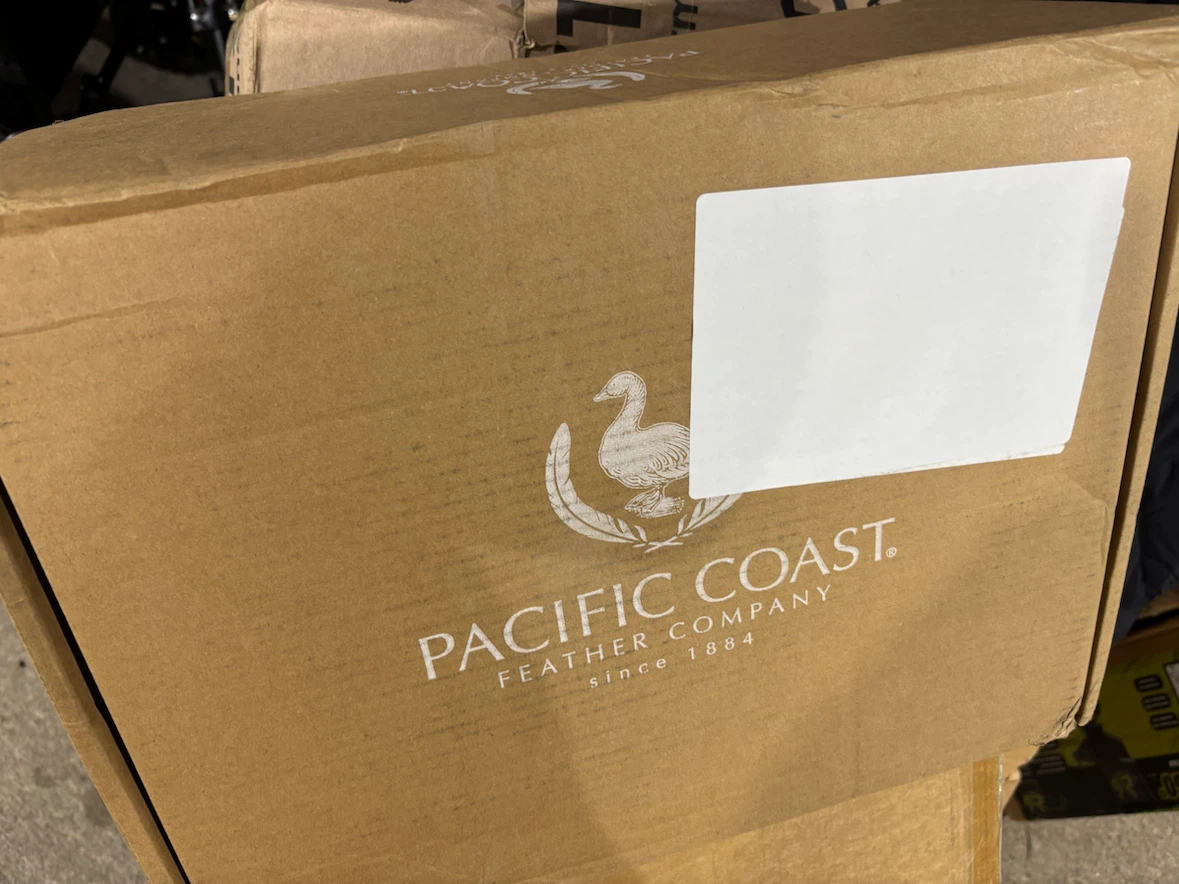 Pacific Coast Goose Feather & Down Pillows Standard Size, Set