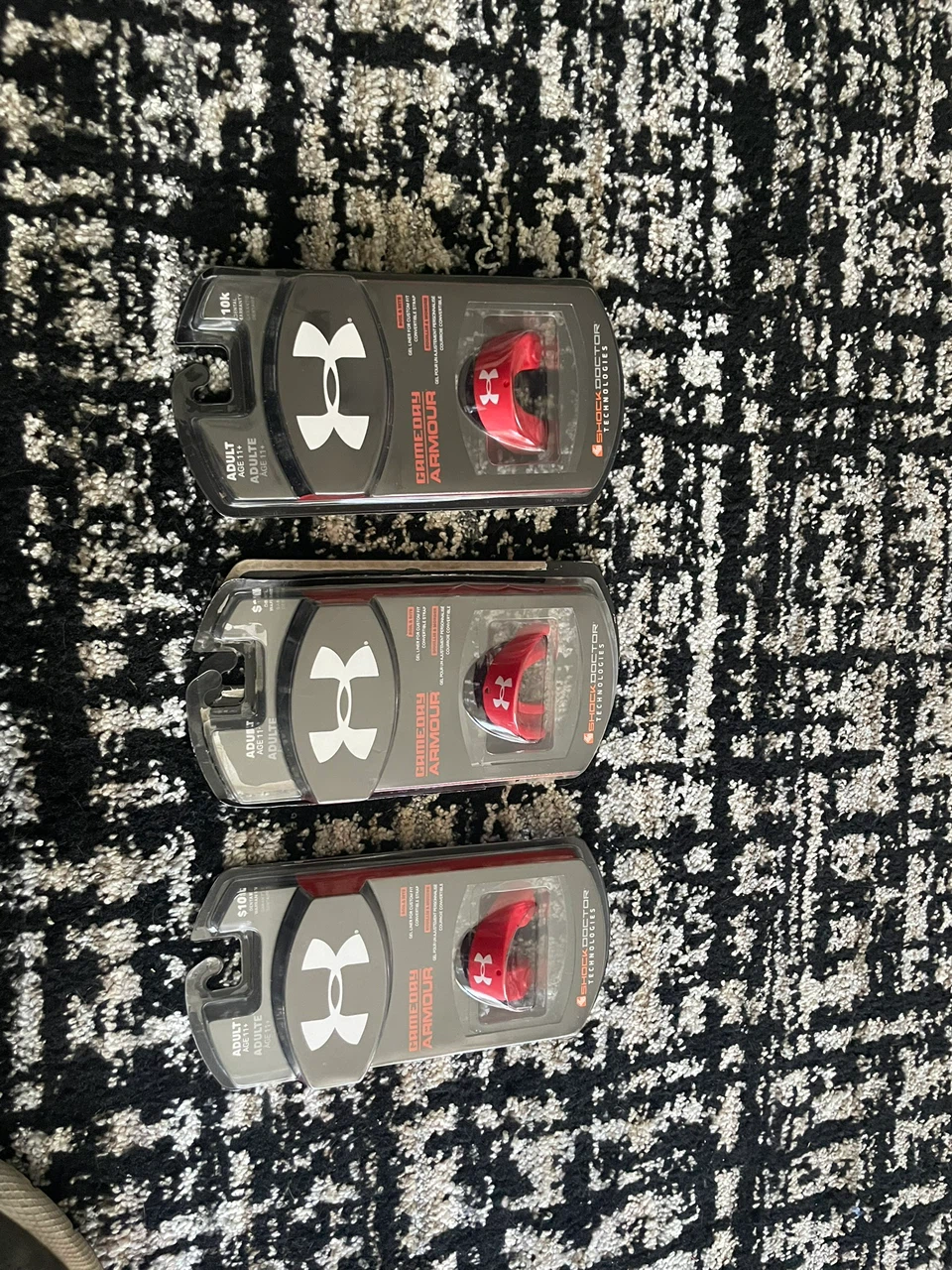 3 New Under Armour Gameday Armour Mouthguards - photo 2