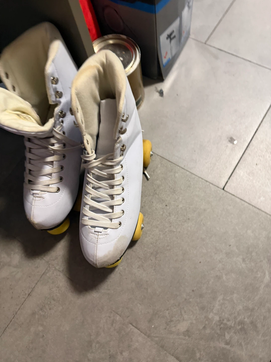 Cosmic Skates Archie-15 Roller Skates White Size 9 - photo 4