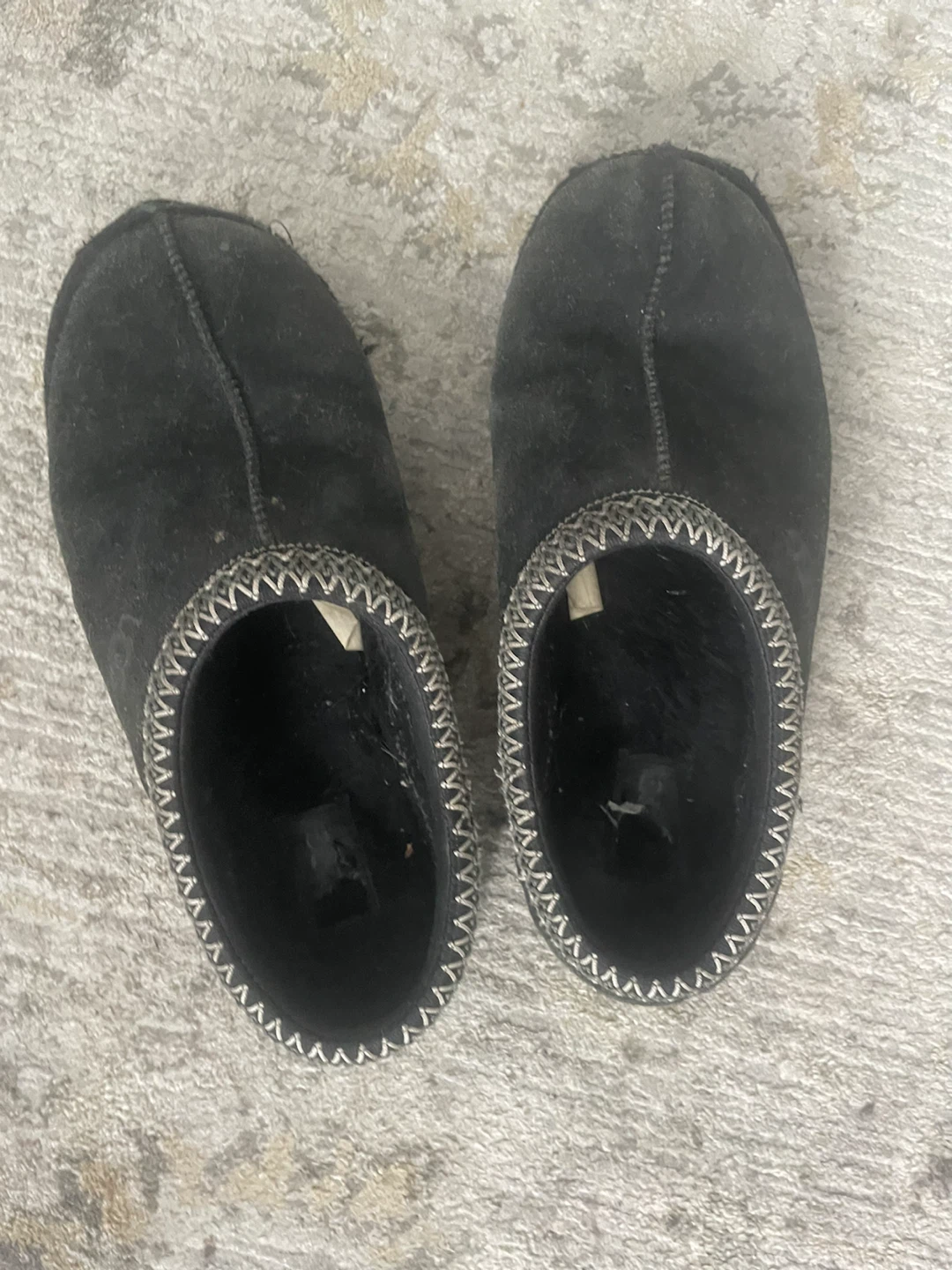 Black UGG tasman Slippers
