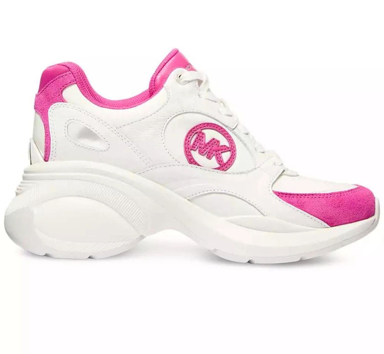 Michael Kors Zuma Trainer Wild Berry Leather