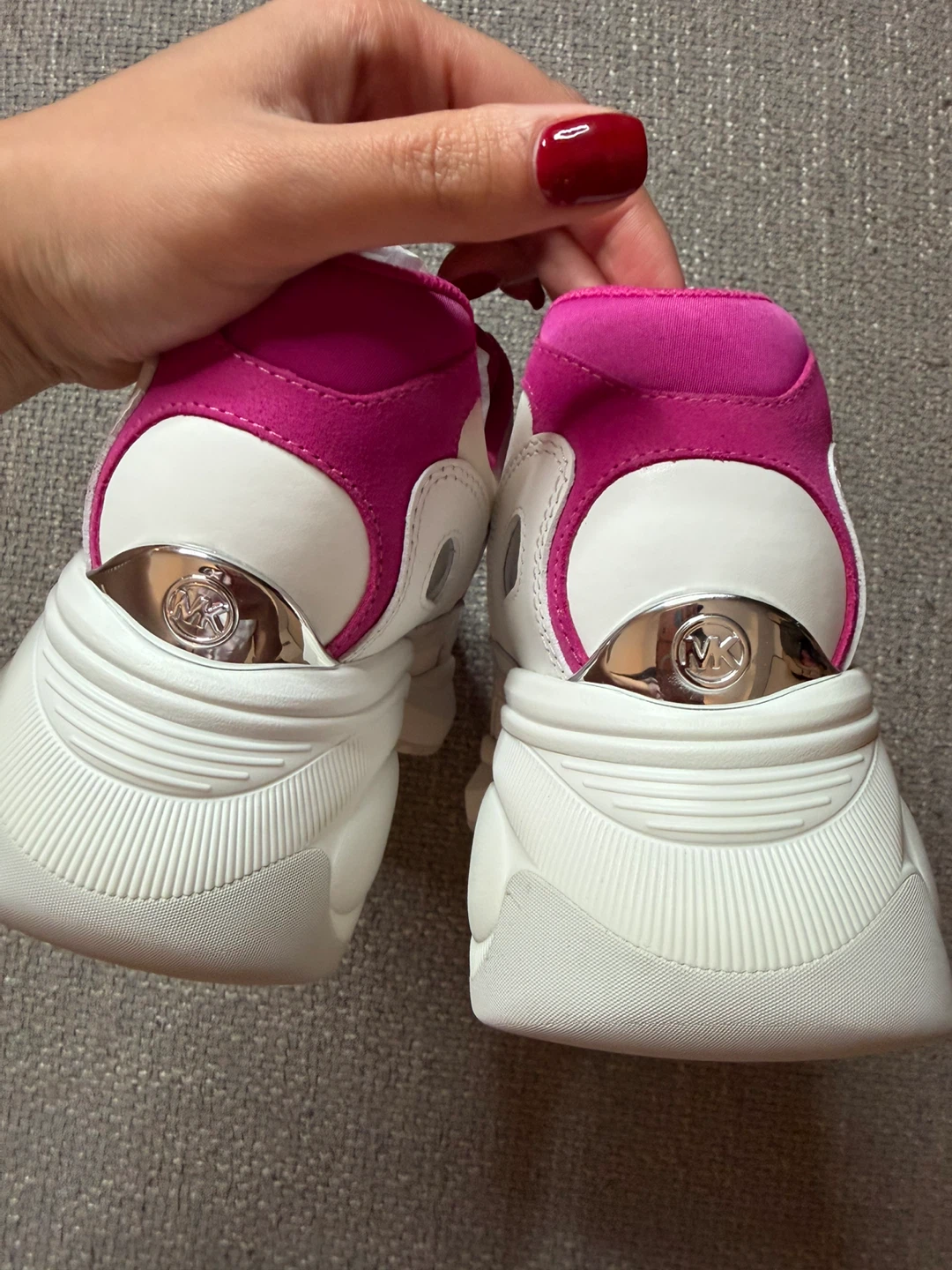 Michael Kors Zuma Trainer Wild Berry Leather - photo 5