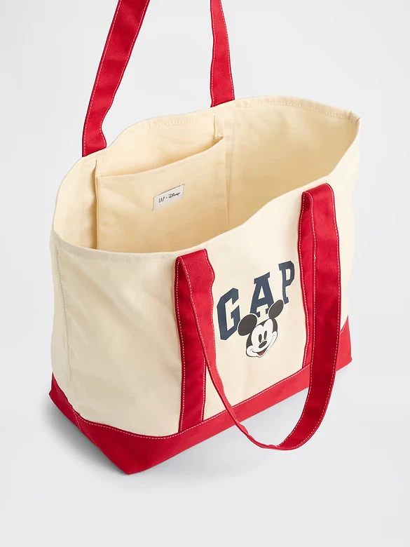 Gap x Disney Mickey Mouse Canvas Tote Bag Brand New with tag - photo 2