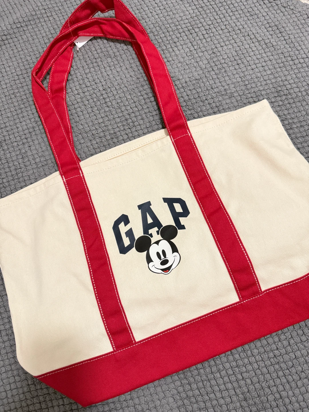 Gap x Disney Mickey Mouse Canvas Tote Bag Brand New with tag - photo 5