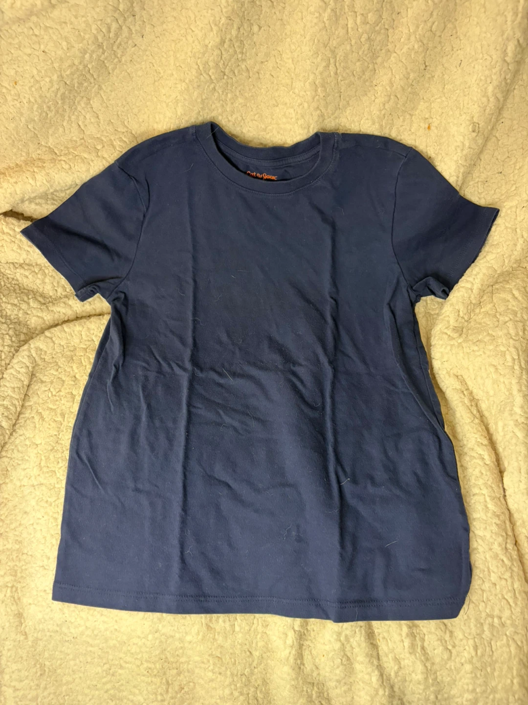 Cat & Jack Navy T-Shirt Size M (8/10)