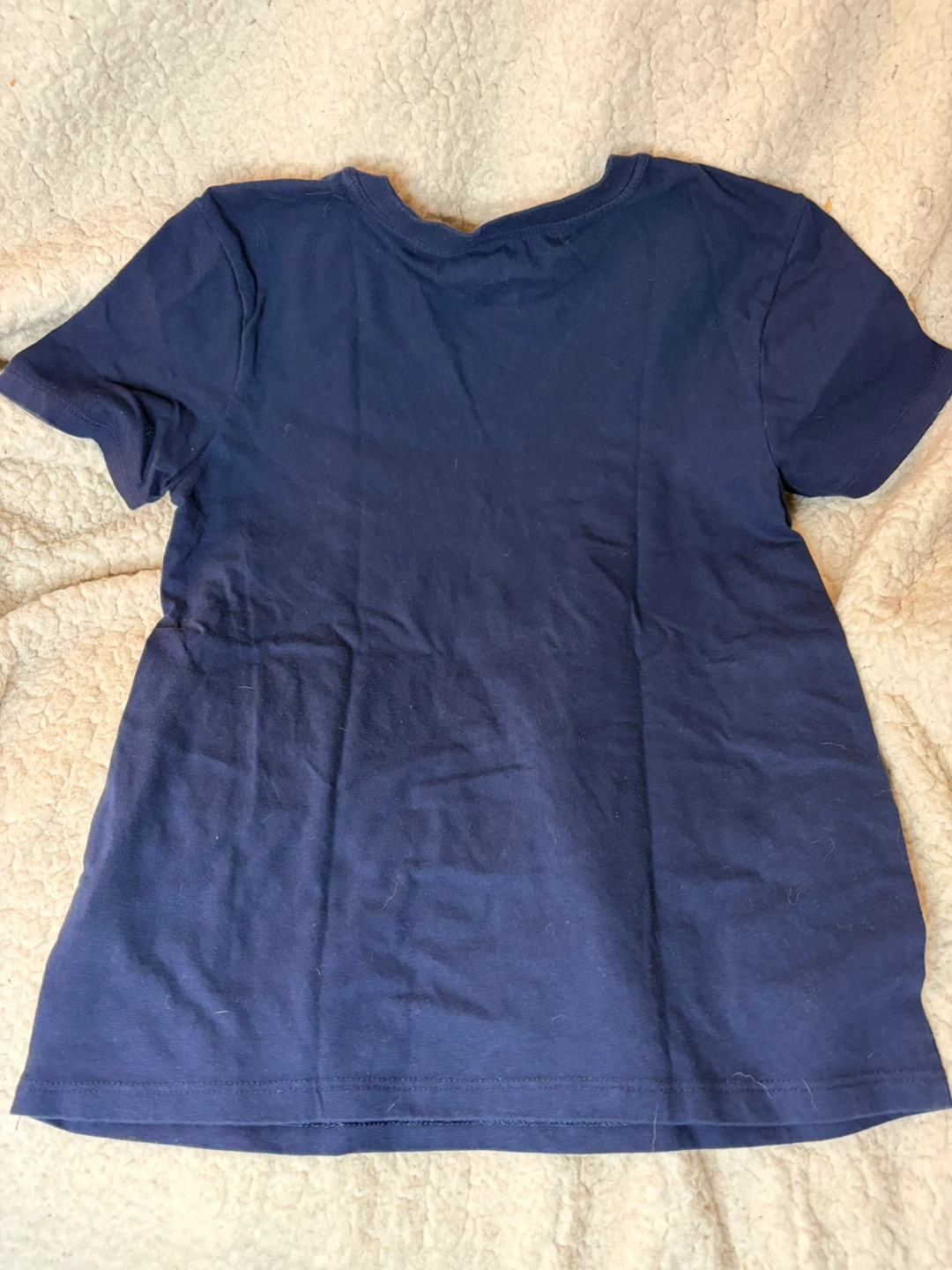Cat & Jack Navy T-Shirt Size M (8/10) - photo 3