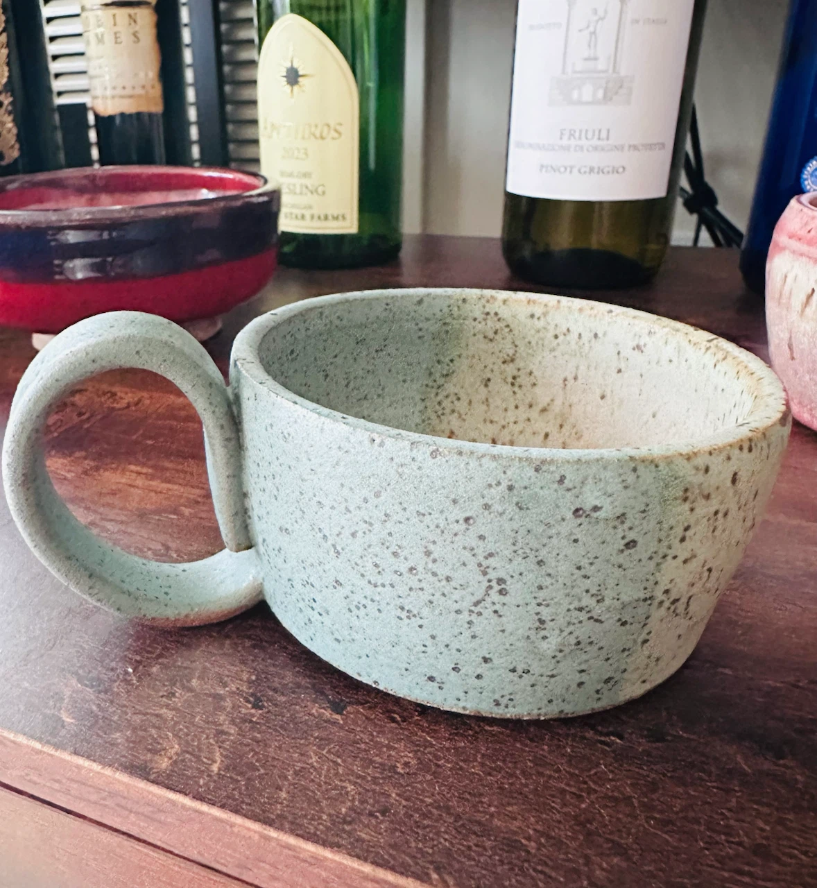 Handmade Speckled Ceramic Mug