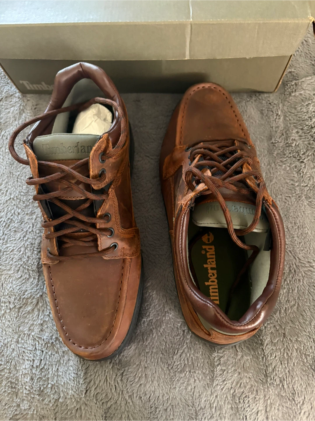 Timberland Gore-Tex Brown Leather Shoes Size 10.5 - photo 2