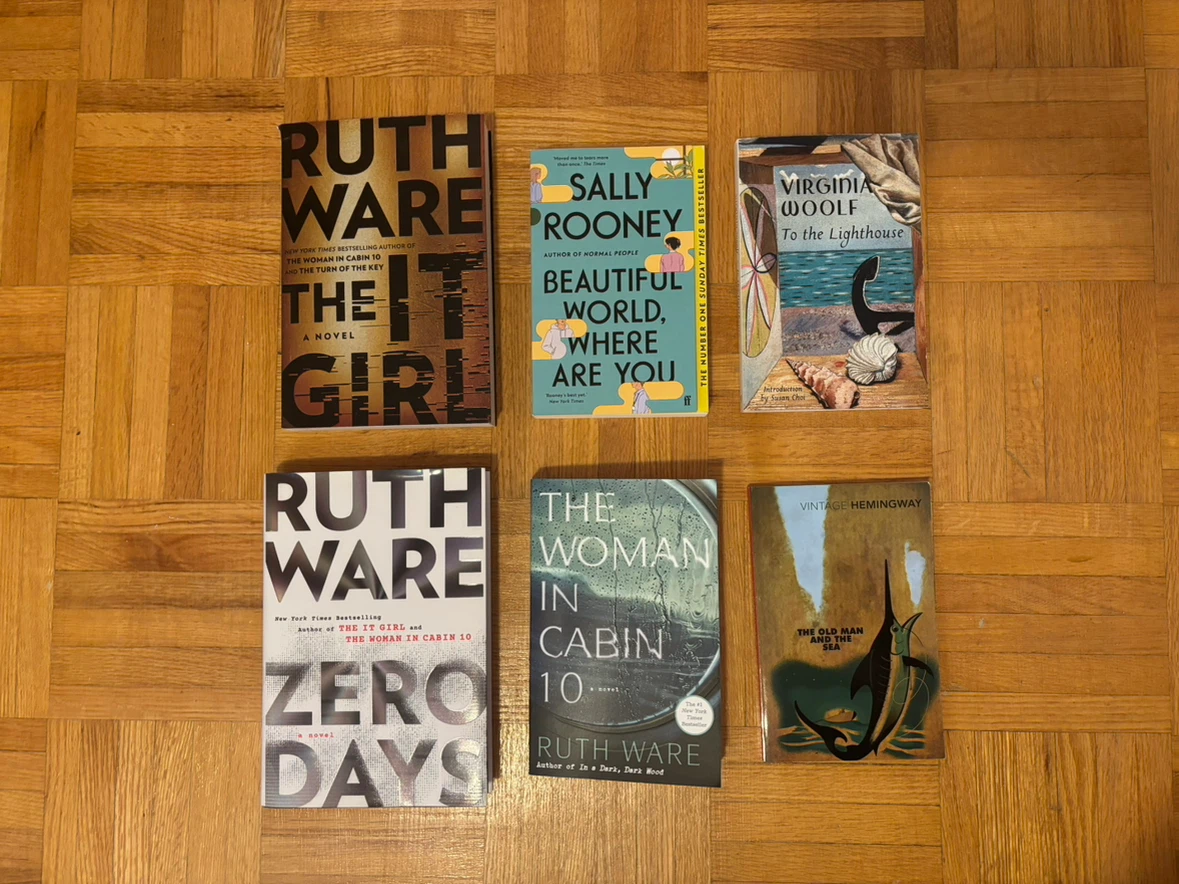 Collection of 6 Fiction Novels