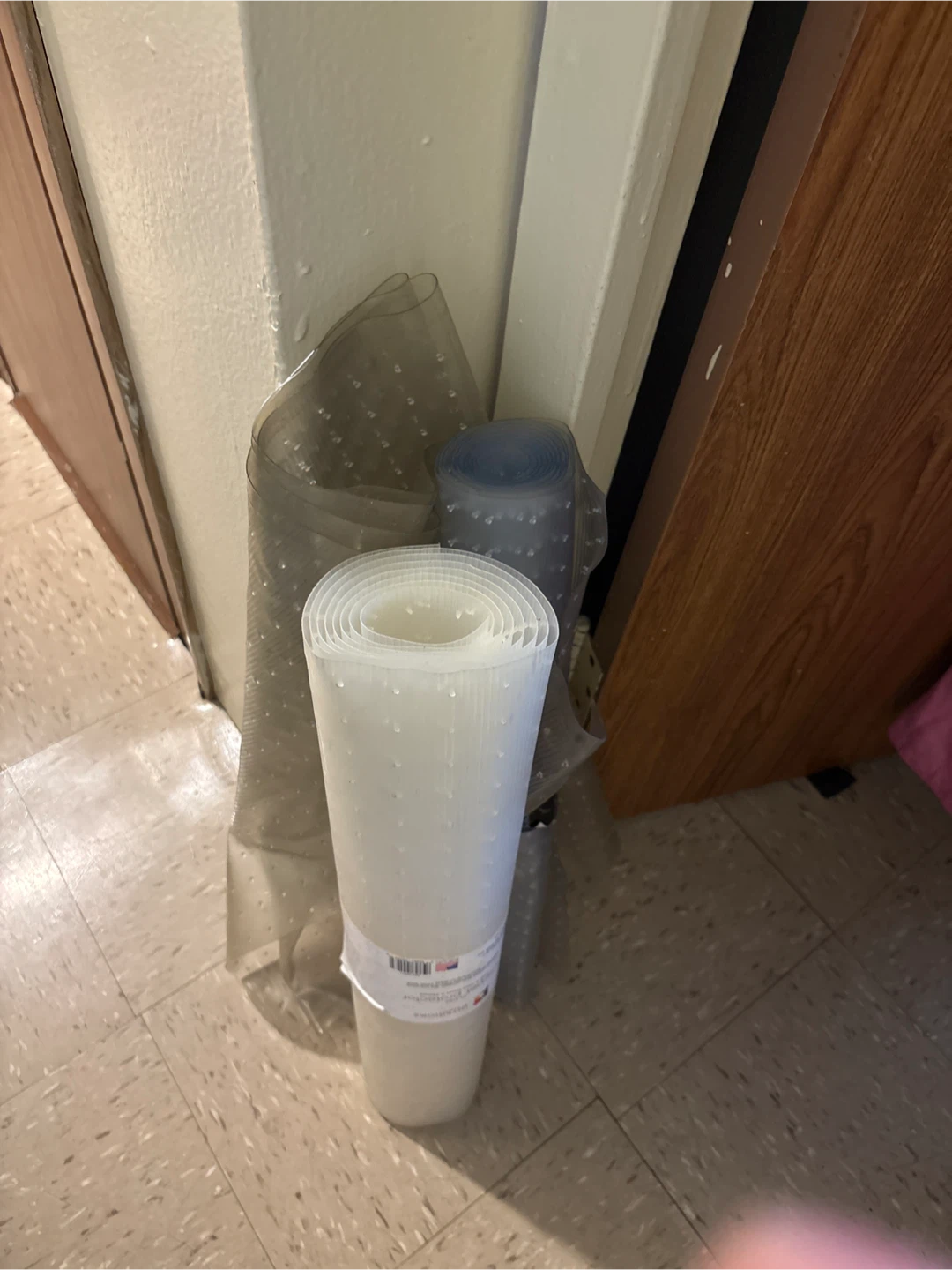Clear Vinyl Floor Protector Mat