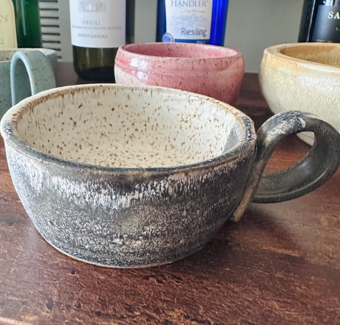 Handmade Speckled Ceramic Mug