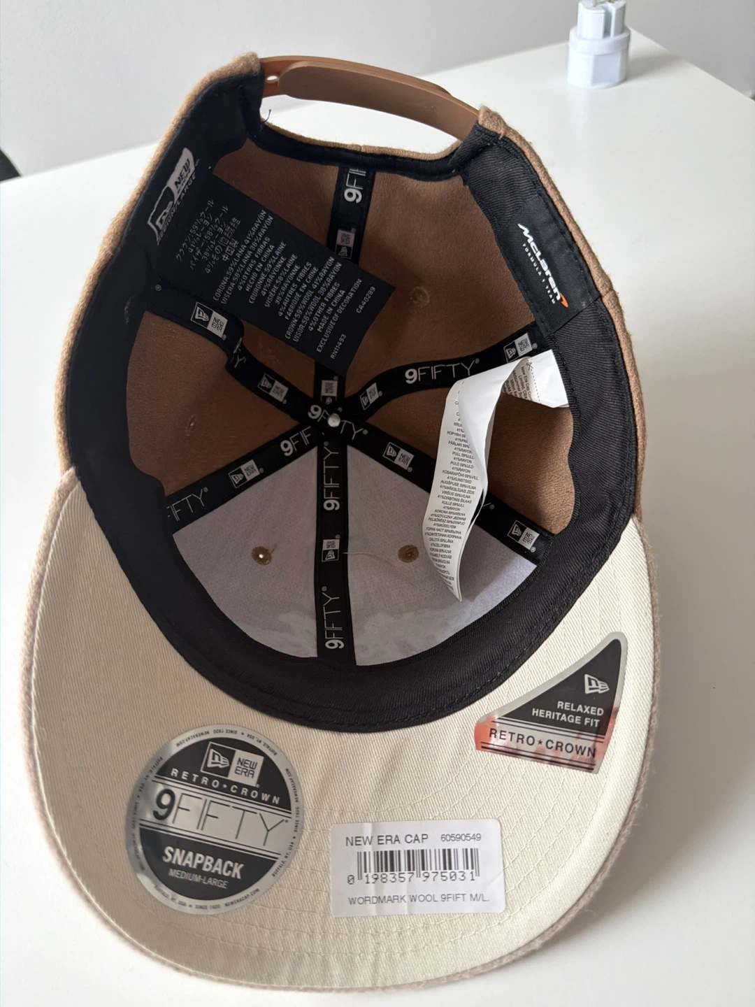 New Era McLaren 9FIFTY Snapback Cap - photo 4