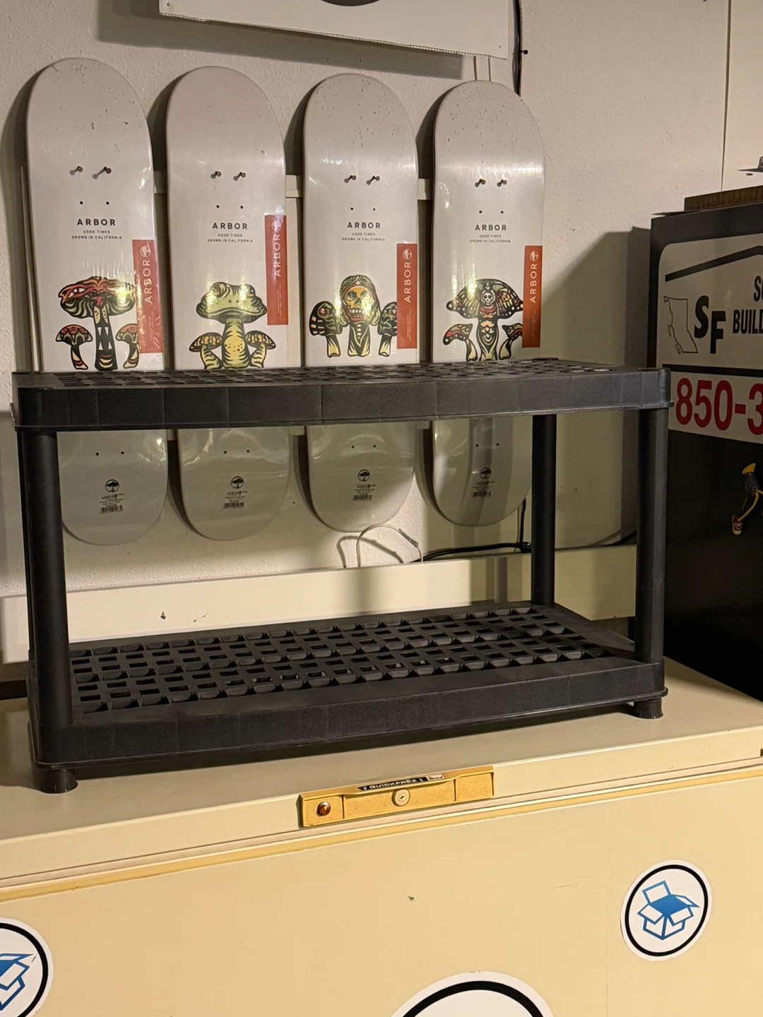 Plastic Storage Shelving Unit - photo 3