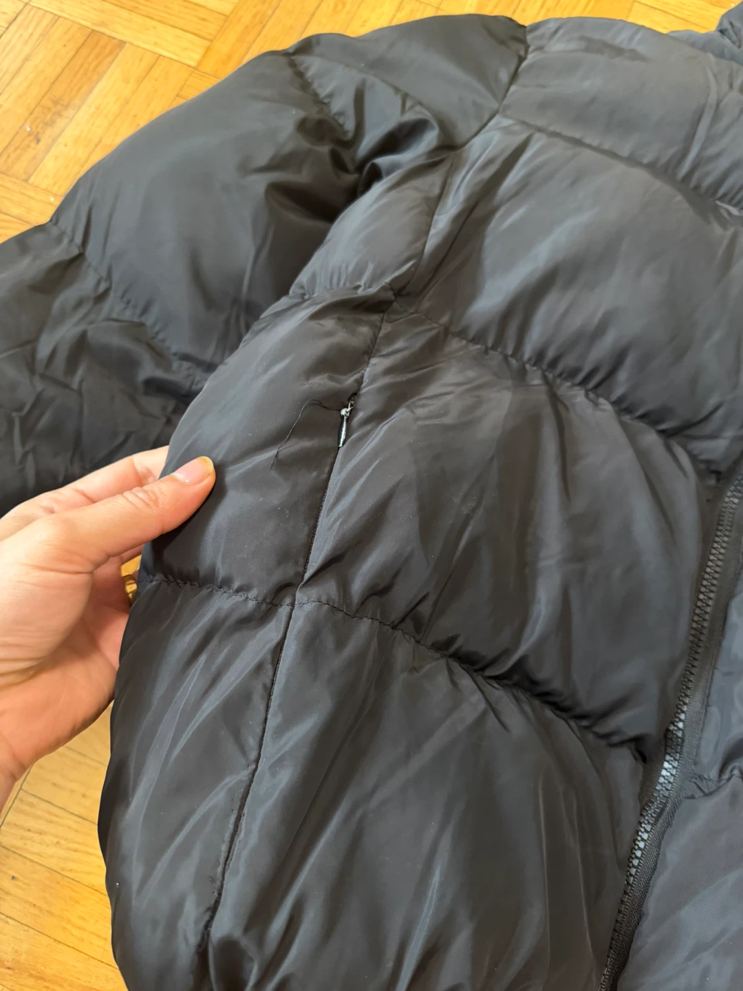 Black Puffer Jacket - photo 3