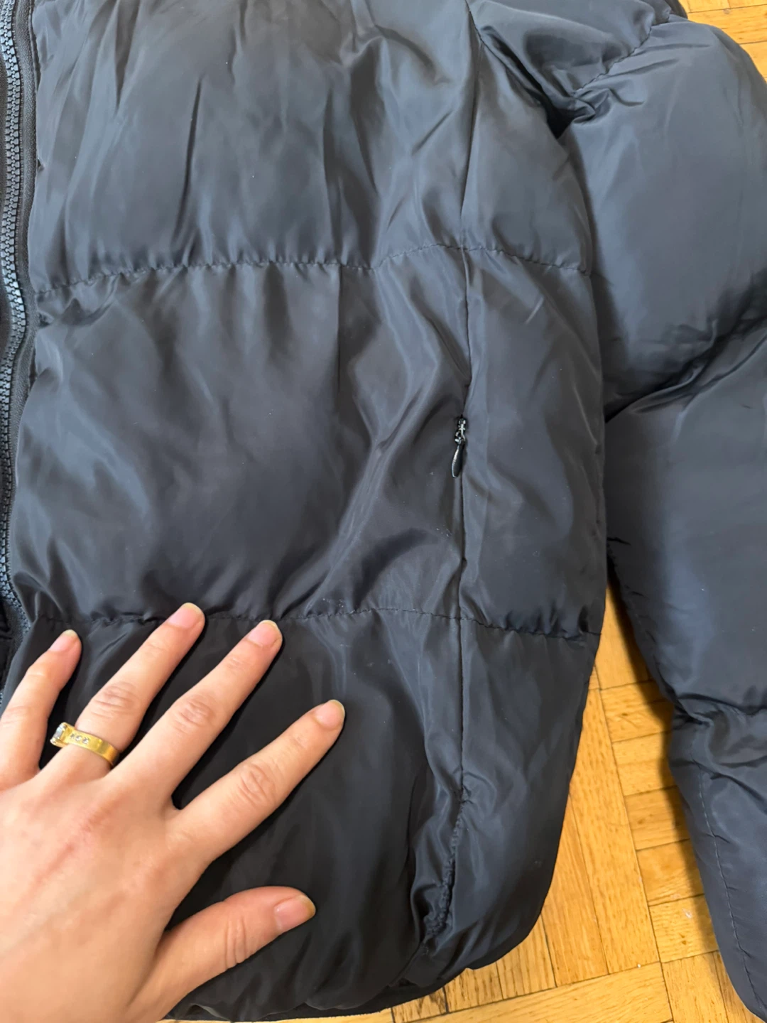 Black Puffer Jacket - photo 4