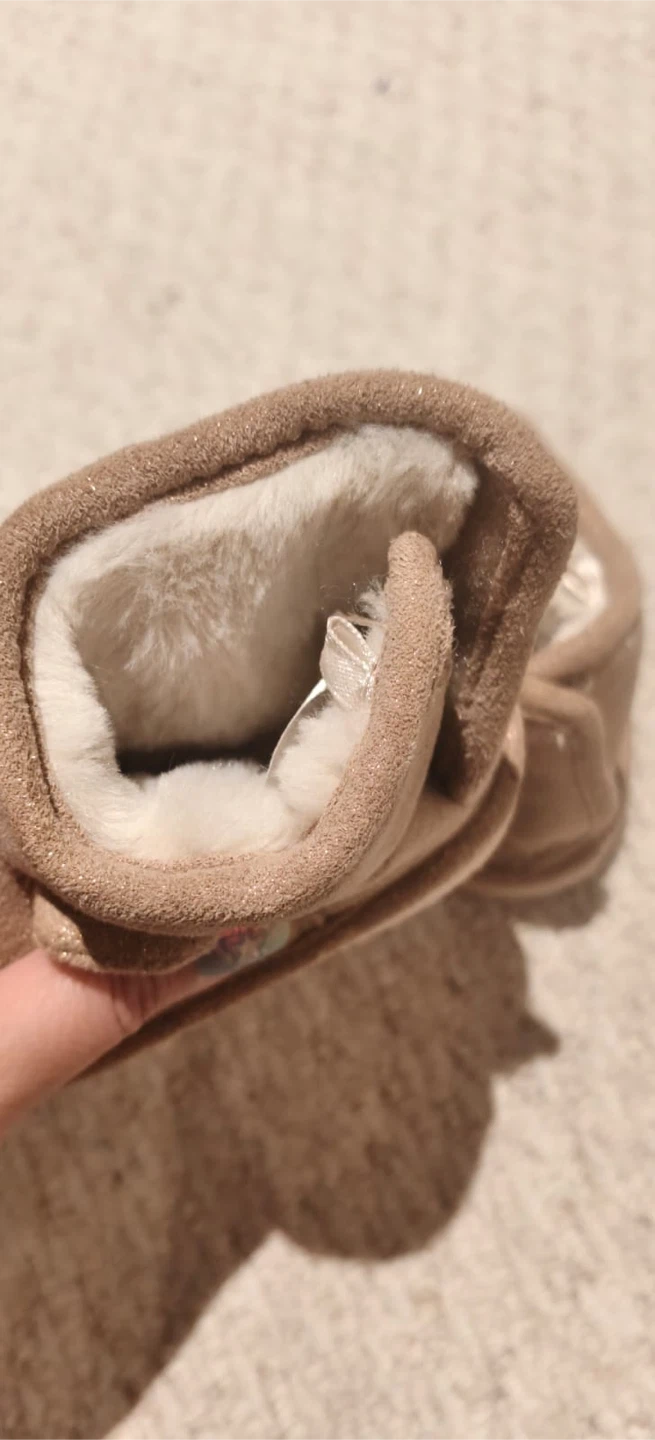 H&M Toddler Faux Fur Boots - Tan - photo 3