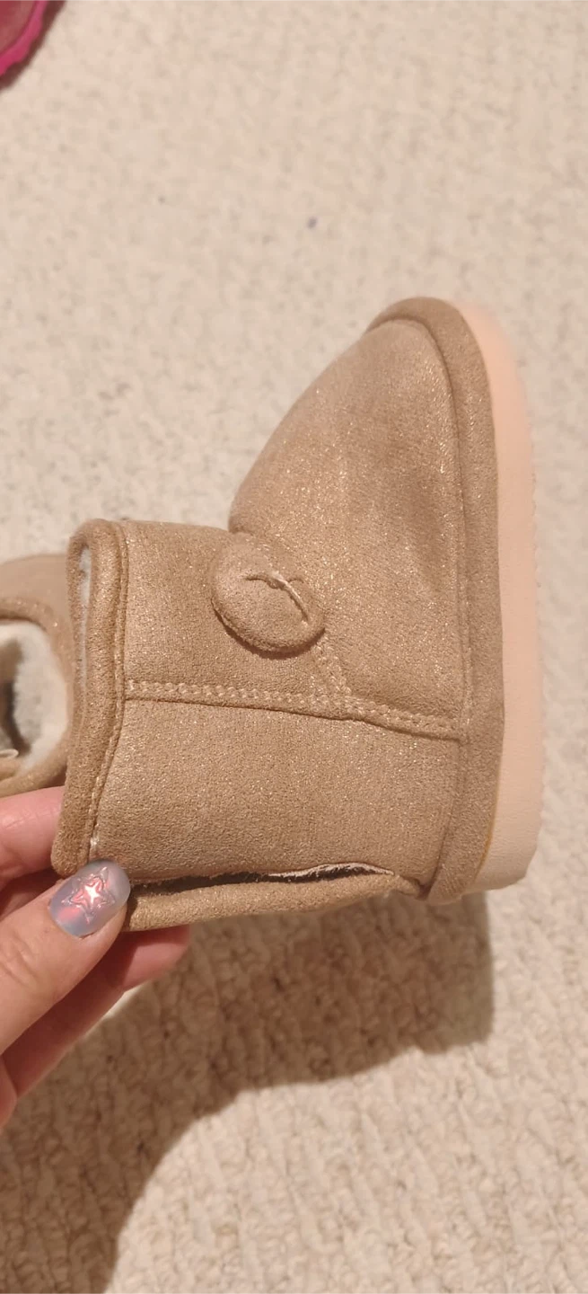 H&M Toddler Faux Fur Boots - Tan - photo 5