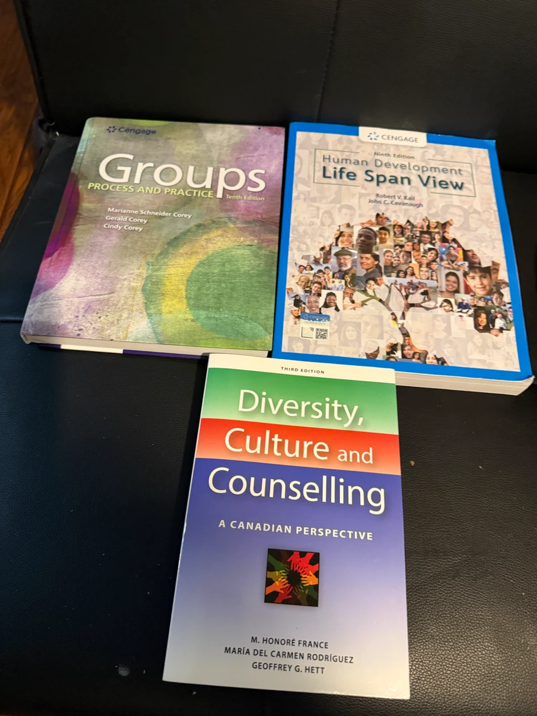 Set of 3 Psychology and Counselling Textbooks