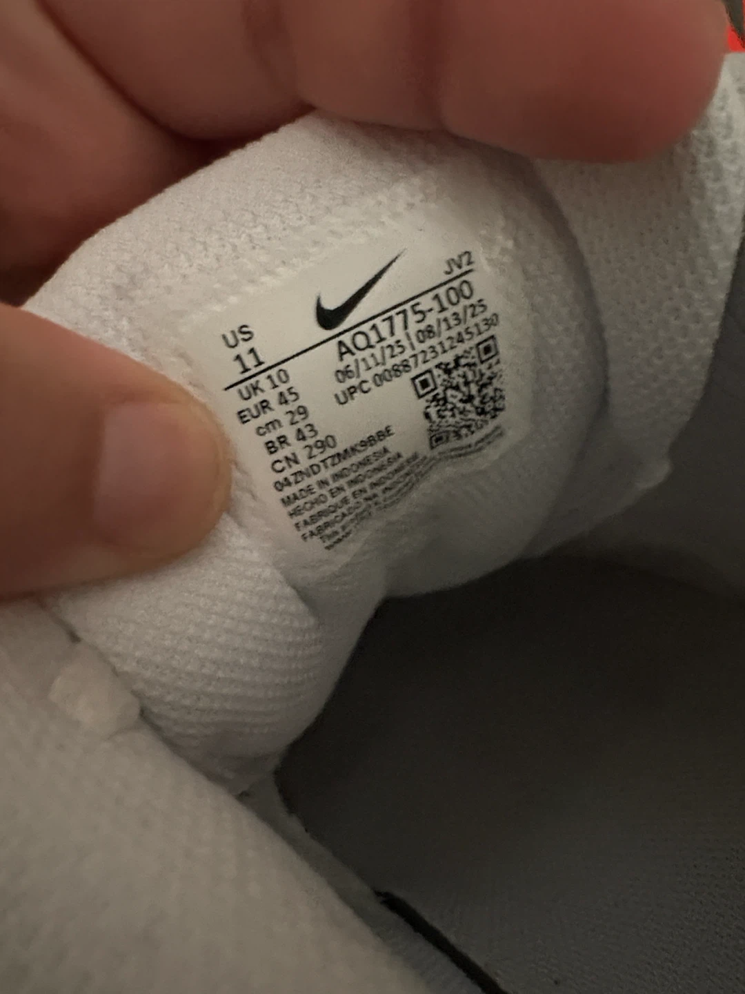 Nike Court Vision Low White Sneakers - photo 3