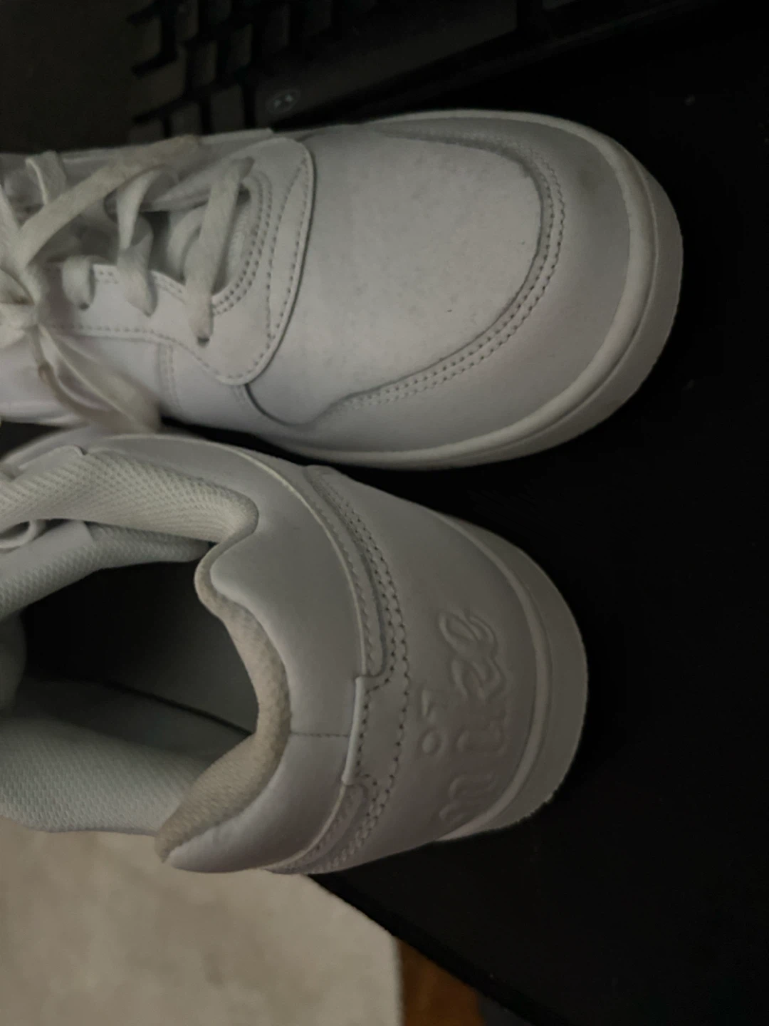 Nike Court Vision Low White Sneakers - photo 4
