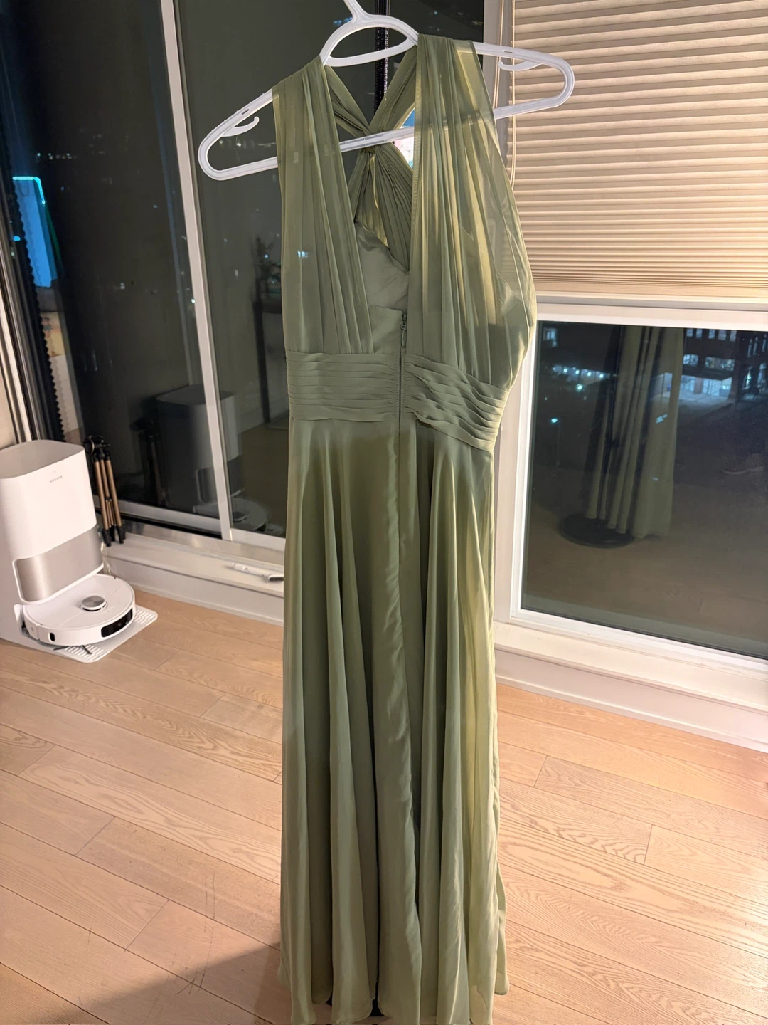 Sage Green Azazie Bridesmaid Dress - photo 4