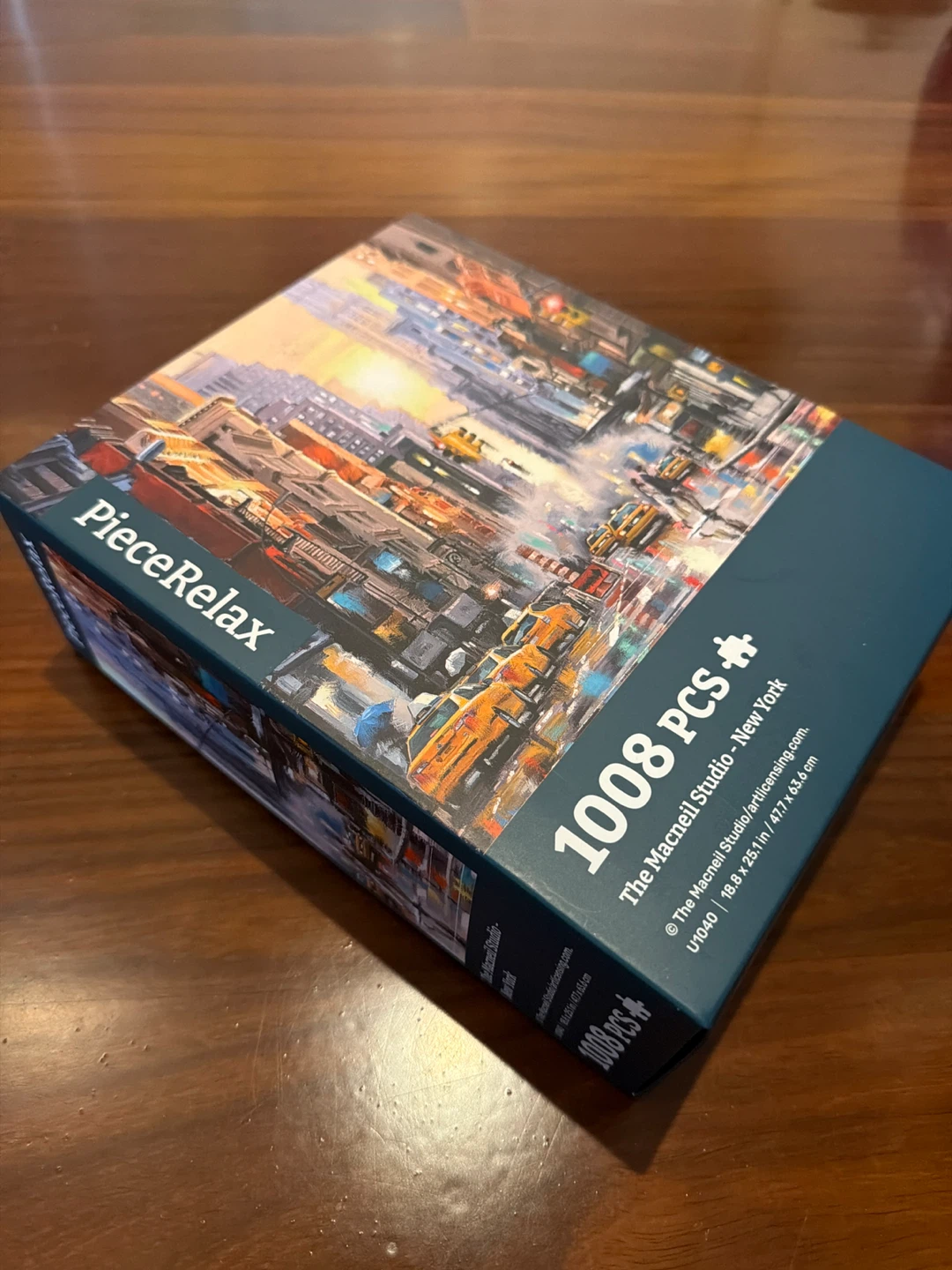 PieceRelax New York City 1008-Piece Jigsaw Puzzle