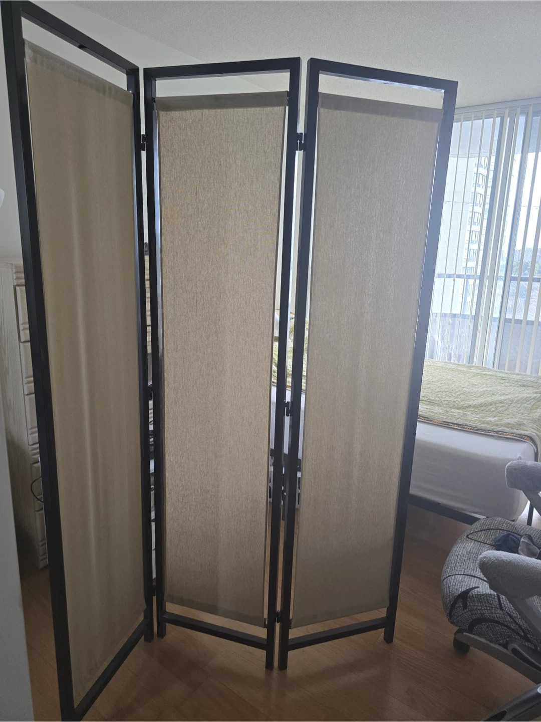 3-Panel Room Divider - photo 2