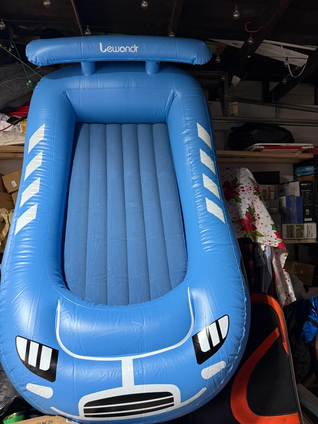Lewondr Inflatable Car Toddler Bed - photo 2