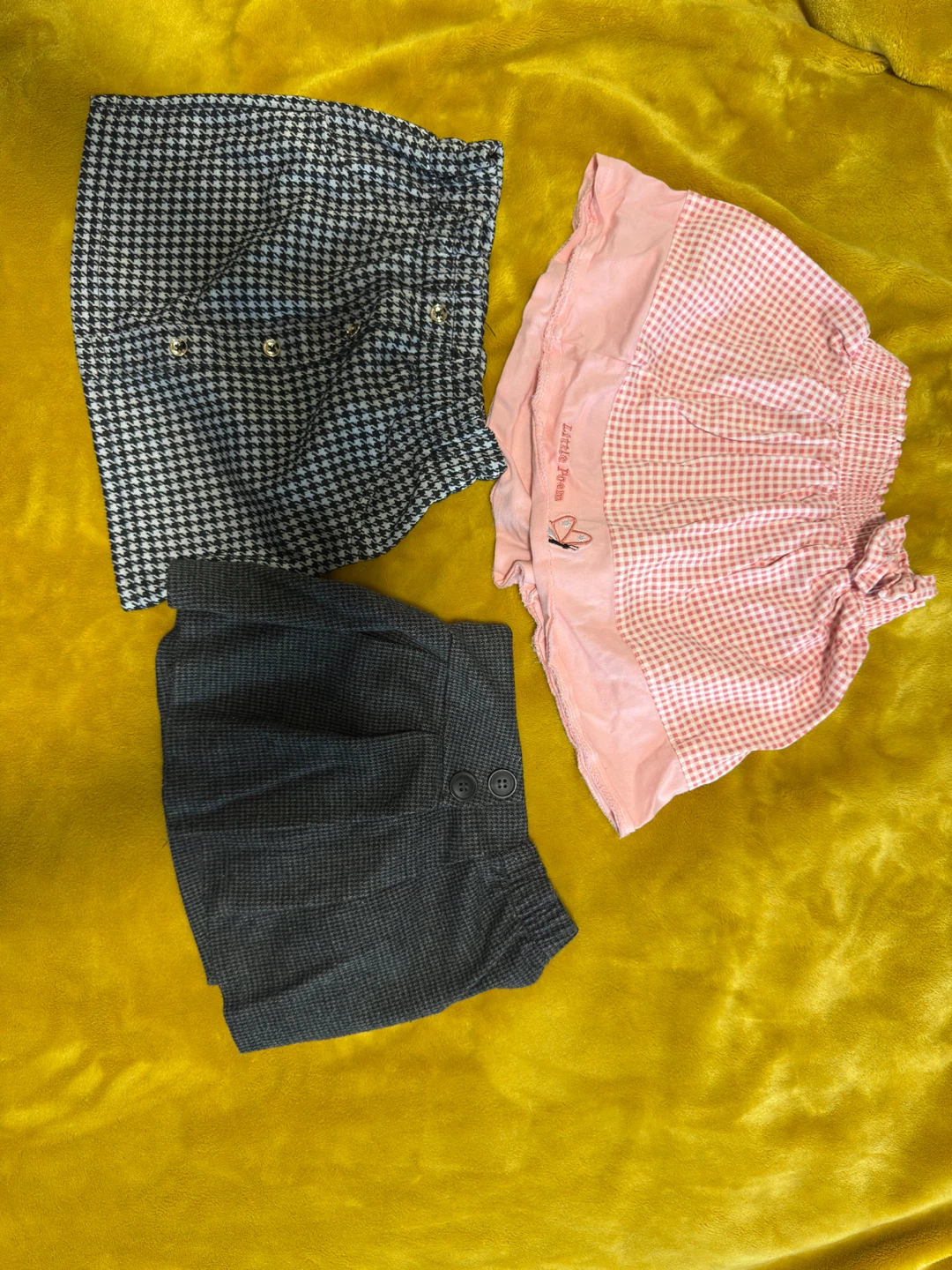 Set of 3 toddler Skirts