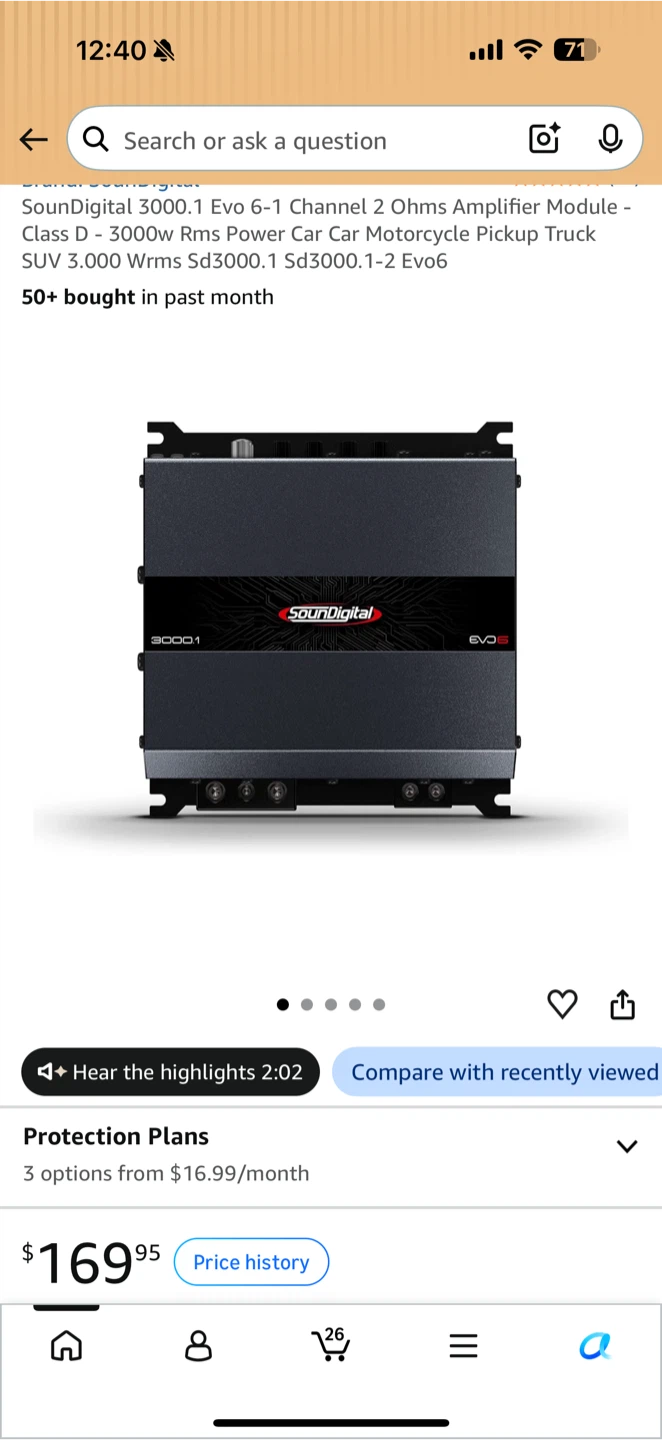 SounDigital 3000.1 EVO 5 Amplifier - photo 4