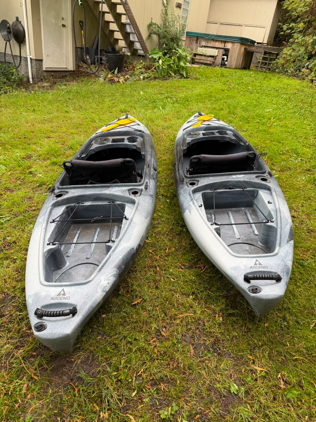 Two Ascend  FS10 Fishing  Kayaks - photo 4