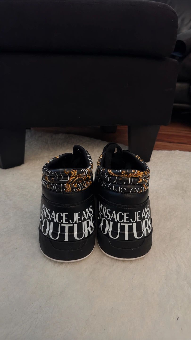 Versace Jeans Couture Black High-Top Sneakers - photo 2